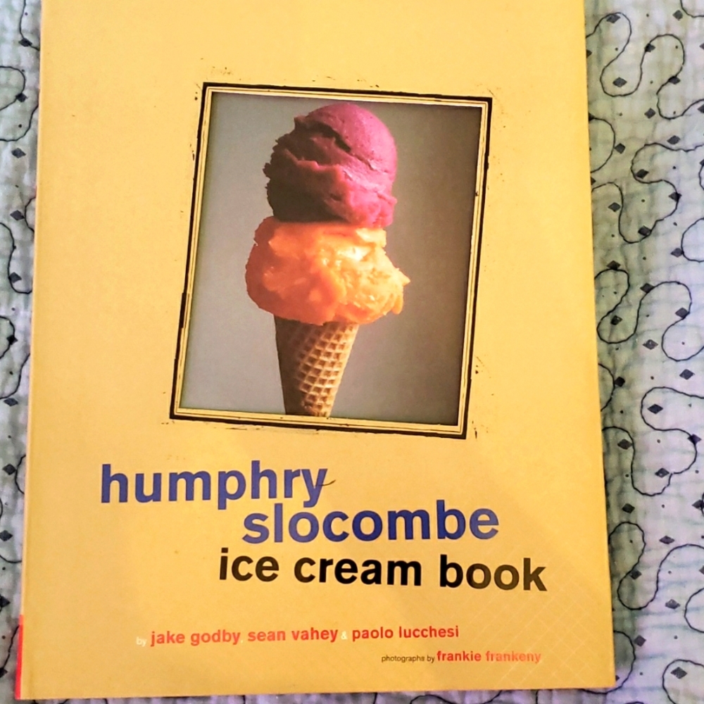 New Humphry Slocombe Ice Cream Cookbook